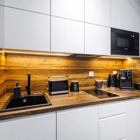 Apartament Hanza Tower 218 Štetín Exteriér fotografie