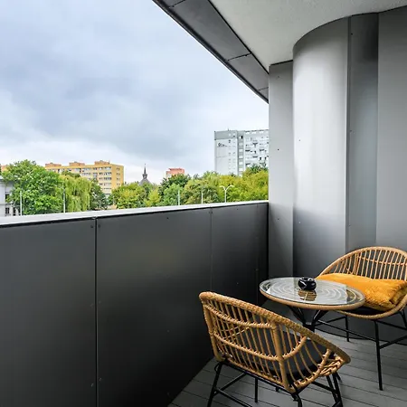 Apartament Hanza Tower 218 Štetín Exteriér fotografie